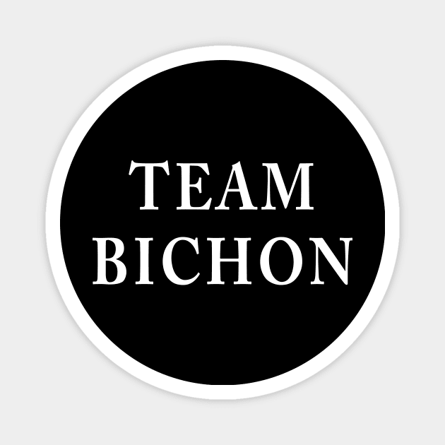 Team Bichon Magnet by sunima